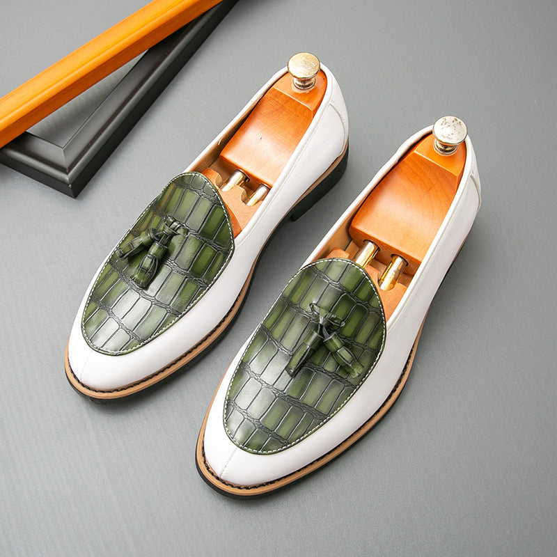 The Regent-Gala – Cross-Border Tassel Loafers | Embossed British