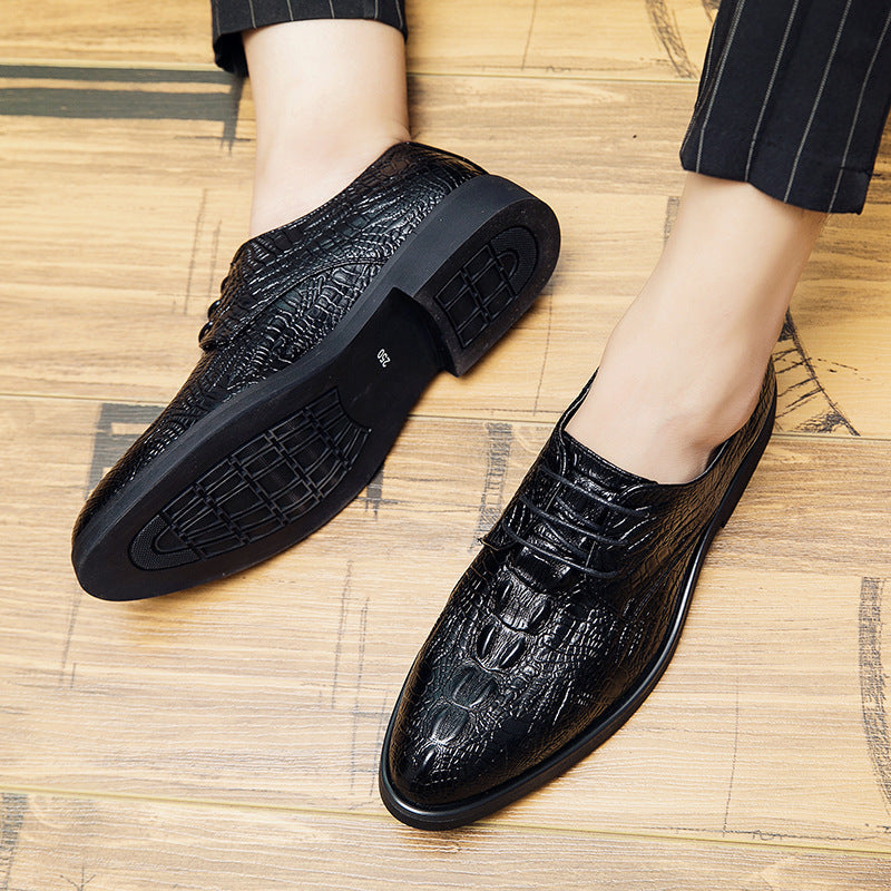 The Croco-Flex – "One-Step" Business Casual Bean Shoes |