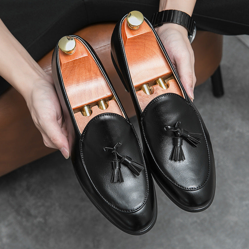 British Tassel Dress Loafers | Amazon Cross-Border Plus Size 46