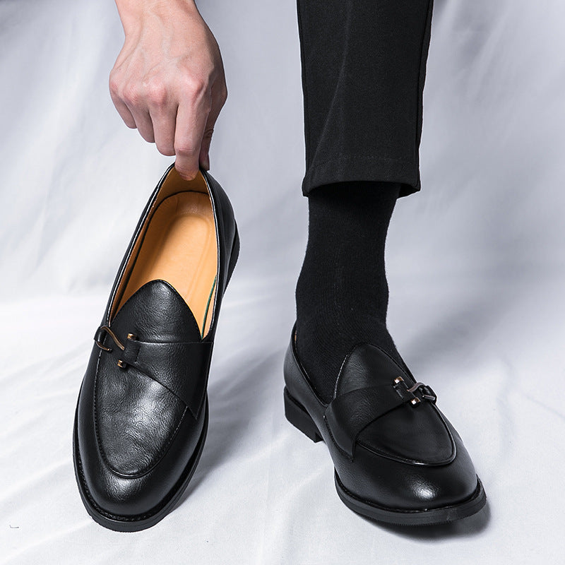 Pointed Toe "Foot-Leather" Series | Autumn & Winter Business