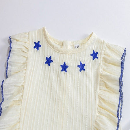 Girls Sleeveless Top & Shorts Set – Cute Summer Outfit – Outfit Sets – Image 3