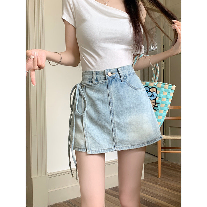 "Fake Two-Piece" Denim Hybrid