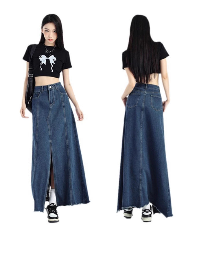 Hong Kong Retro Blue Midi
