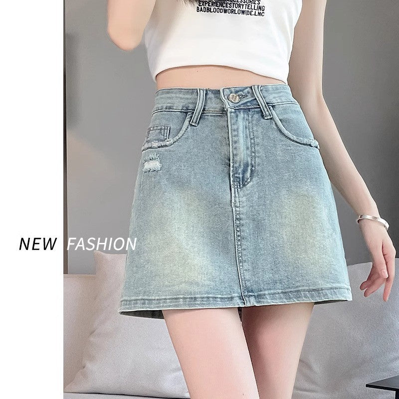 Trendy "All-Match" Denim Mini