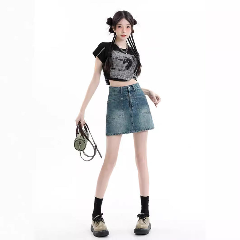 American Retro "Hot Girl" Skort