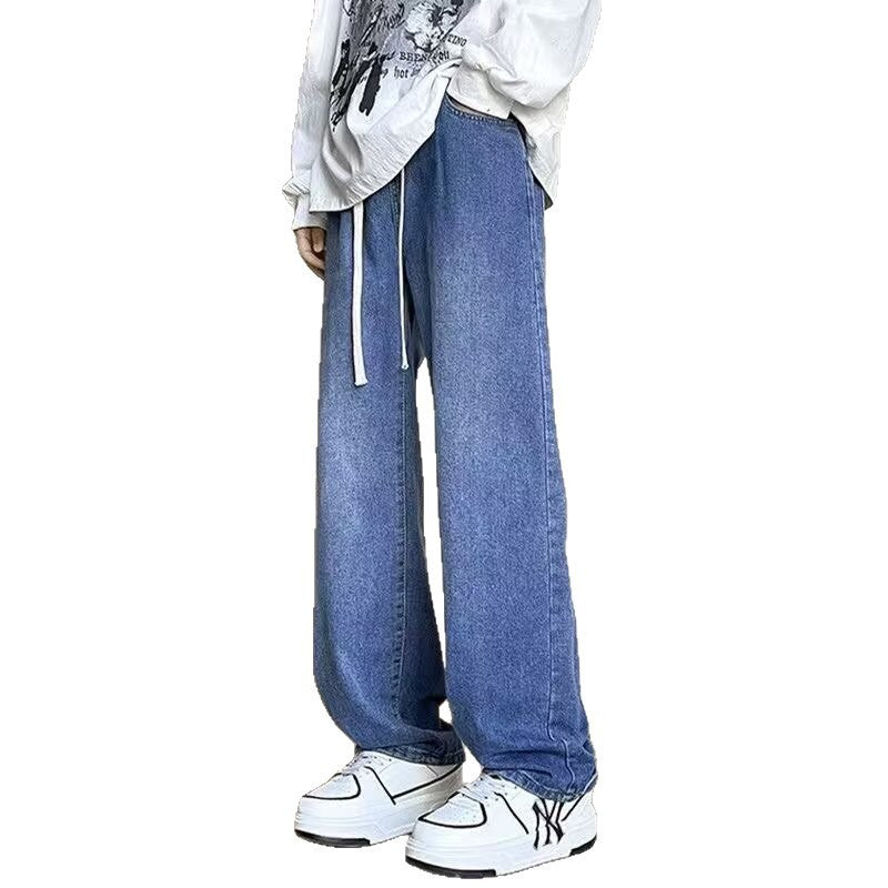 Gray [J515 Plus Velvet] Hw men's jeans - casual denim trousers with comfortable fit for everyday wear