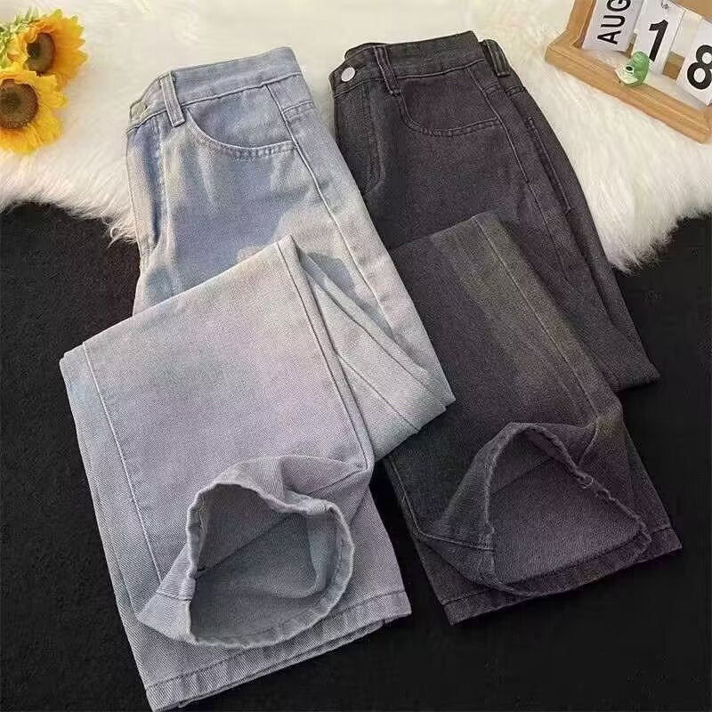 Light Blue【T071】Xk men's jeans - casual denim trousers with comfortable fit for everyday wear