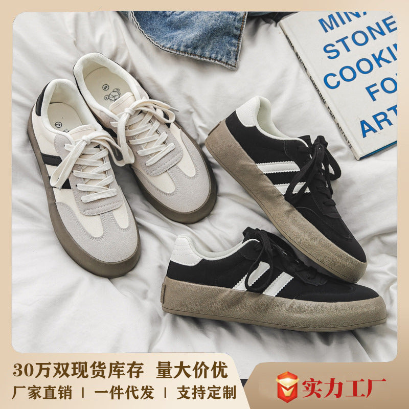 Men’s Low Top Canvas Sneakers Casual Trendy Shoes 2025