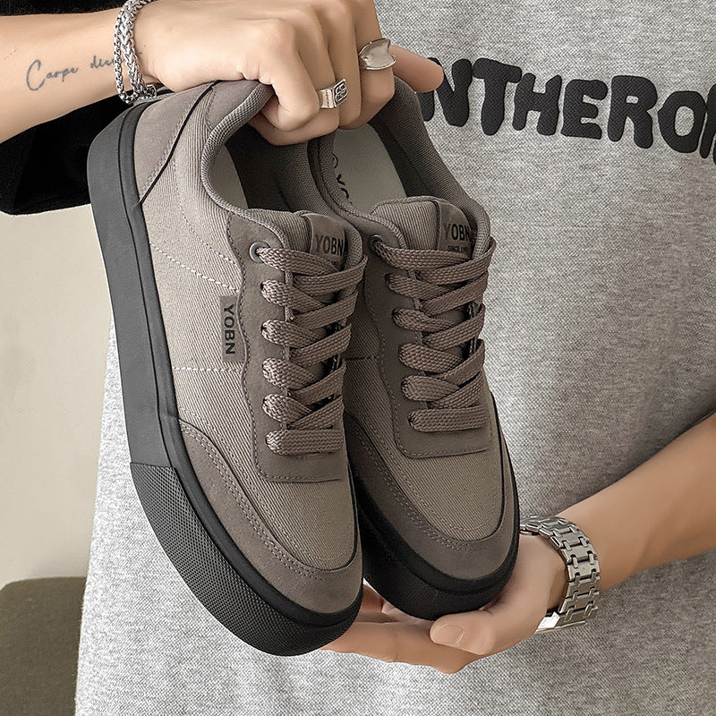 Men’s Retro Canvas Sneakers Breathable Casual Shoes 2026