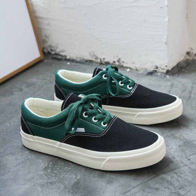 Black Rice men's sneakers - casual athletic shoes with cushioned comfortable sole