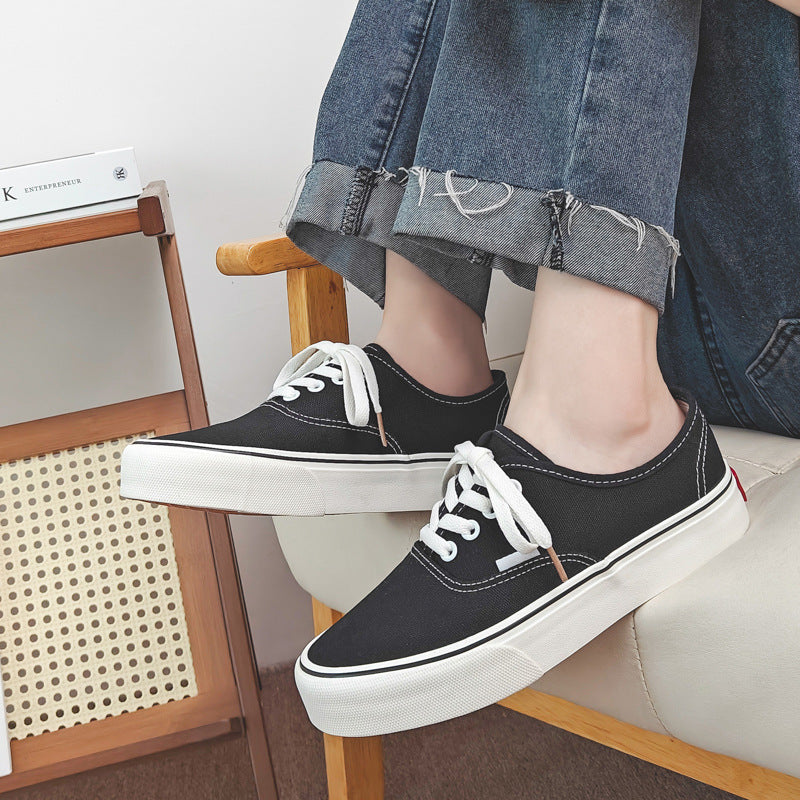 Unisex Korean Style Canvas Sneakers Casual Couple Shoes