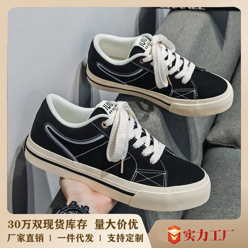 Men’s Canvas Skate Sneakers Casual Sports Shoes 2026