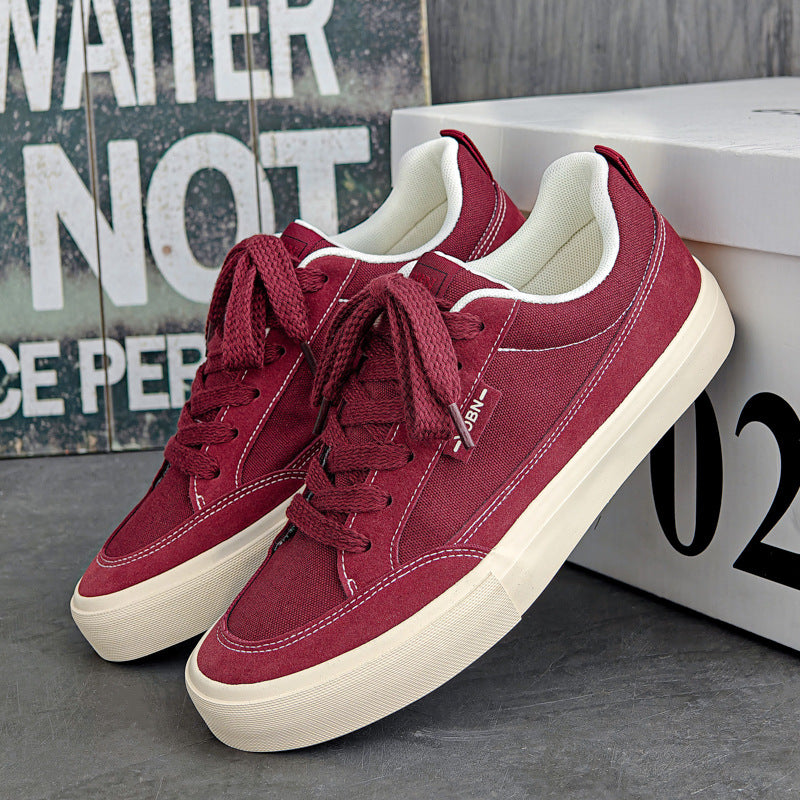 Men’s Korean Style Canvas Sneakers Casual Shoes 2025