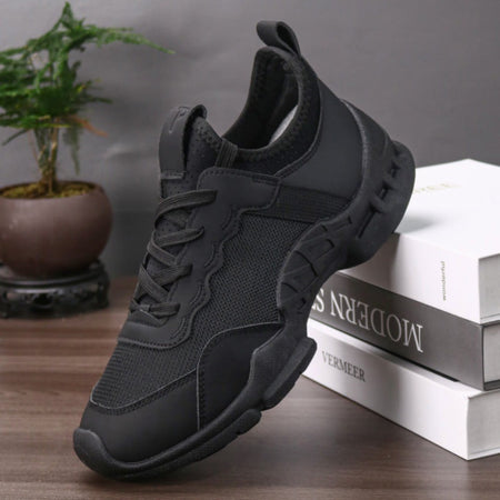 Men’s Thick Sole Mesh Sneakers Dad Shoes Casual 2026