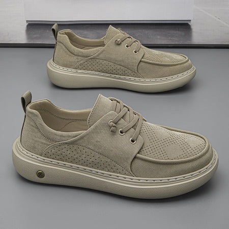 Men’s Slip-On Cloth Shoes Breathable Casual Shoes Summer