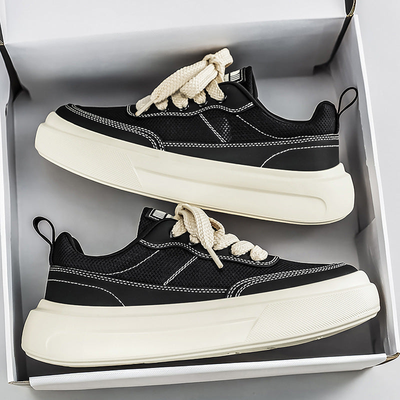 2026 Summer Breathable Mesh Air Force Casual Men's Shoes