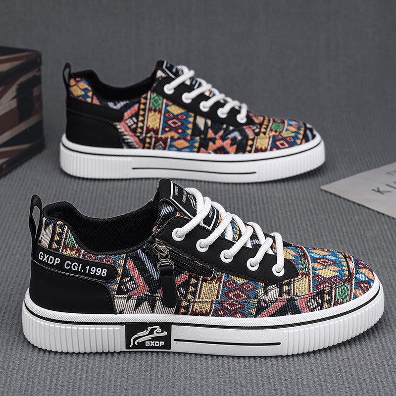 2025 Light Luxury Low Top Trend Casual Men Sneakers