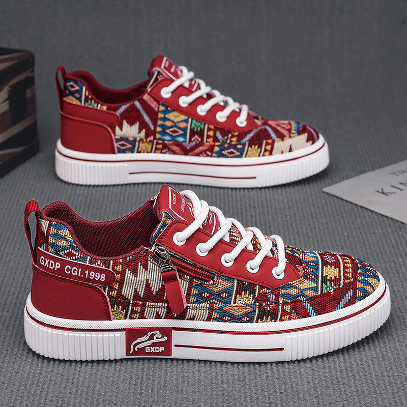 2025 Light Luxury Low Top Trend Casual Men Sneakers