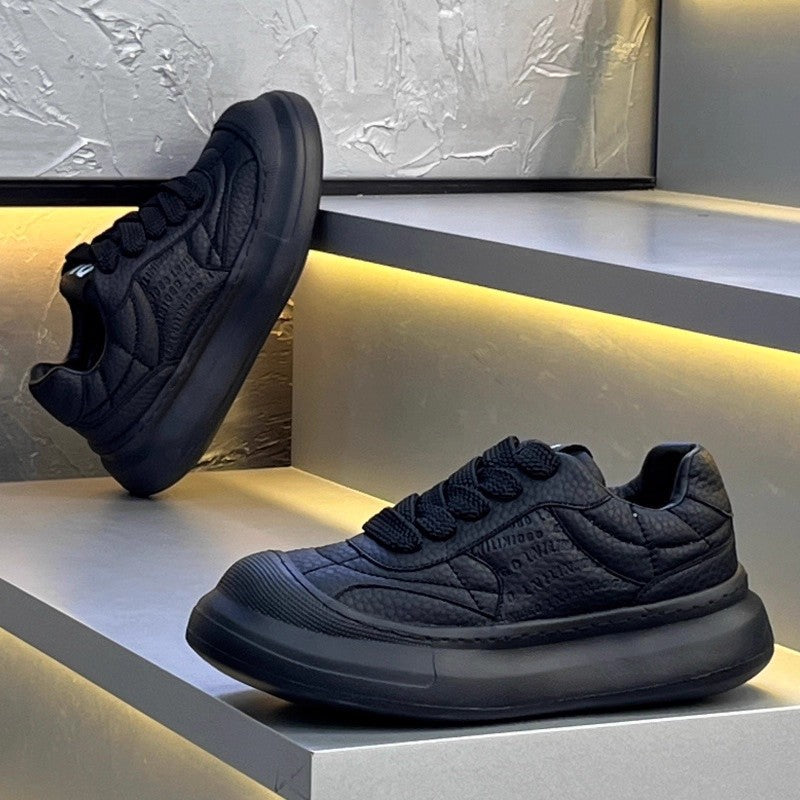 2026 Light Luxury Thick Sole Street Men Sneakers Shoes