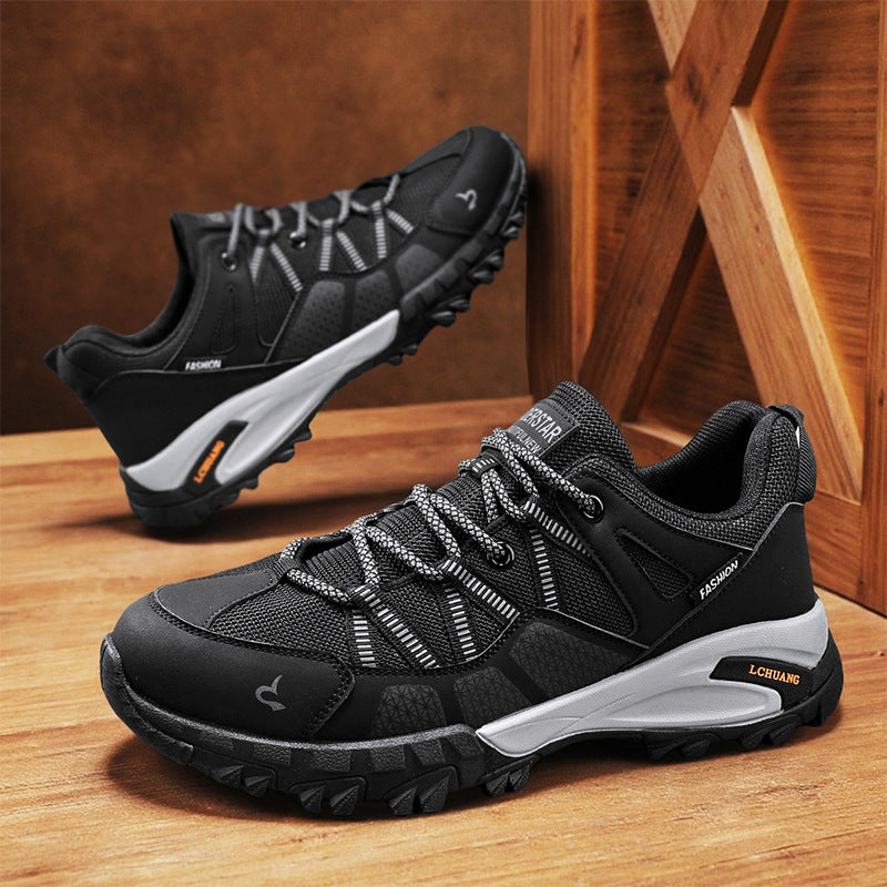 2025 Light Luxury Mesh Low Top Hiking Men Sneakers Shoes
