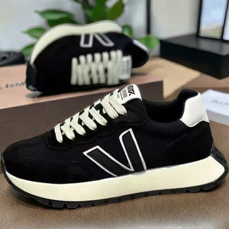 2025 Thick Sole Height Boost Breathable Men Sneakers