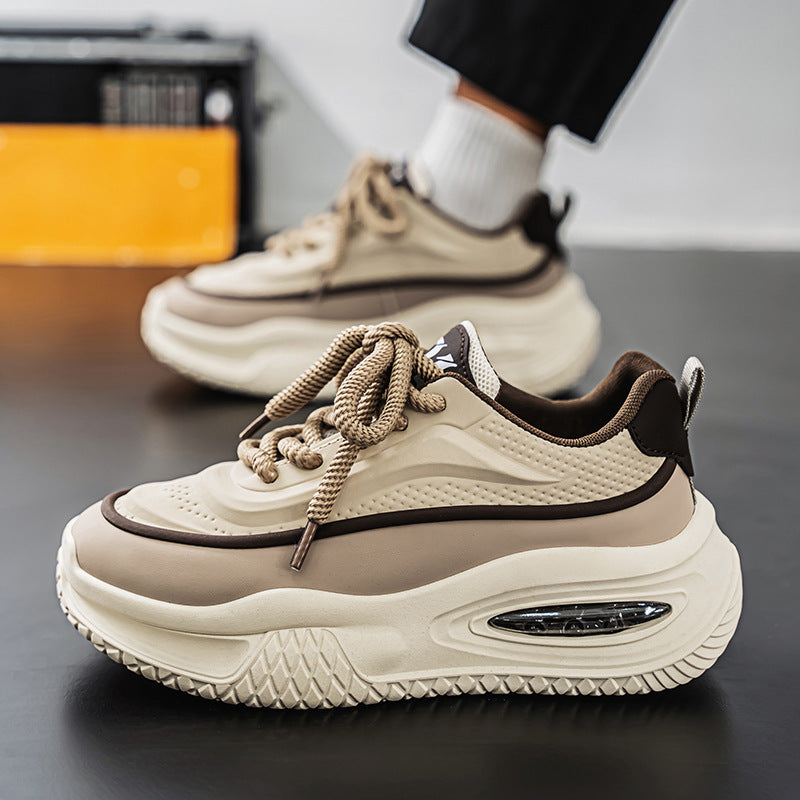 2025 Light Luxury Thick Sole Dad Sneakers Large Size