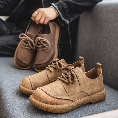Light Luxury Leather Business Casual Men Boots Shoes