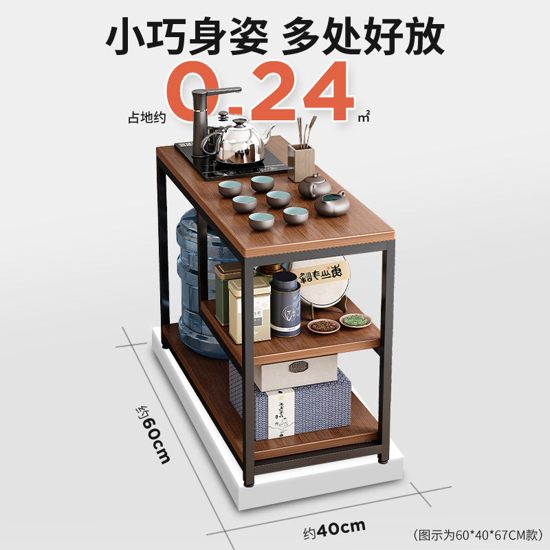 Modern Mobile Sofa Side Tea Table