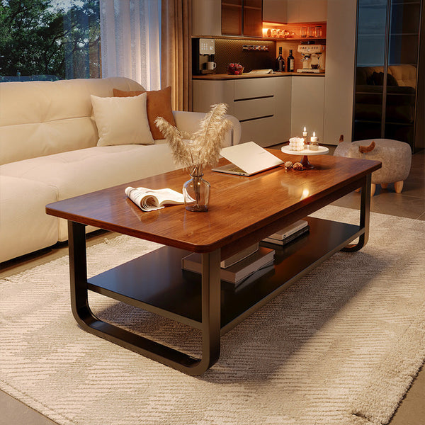 Solid Wood High-End Living Room Coffee Table