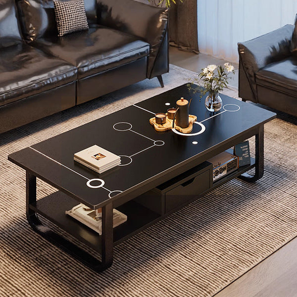 Modern Living Room Small Sofa Coffee Table