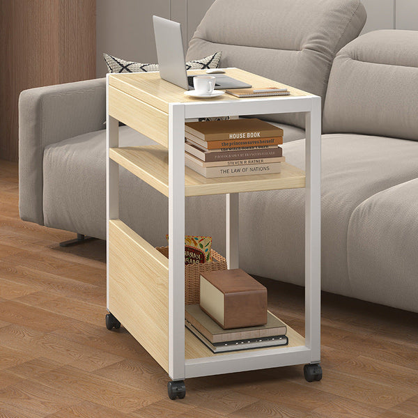 Modern Movable Sofa Side Storage Table