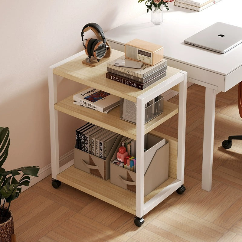 Modern Movable Sofa Side Storage Table