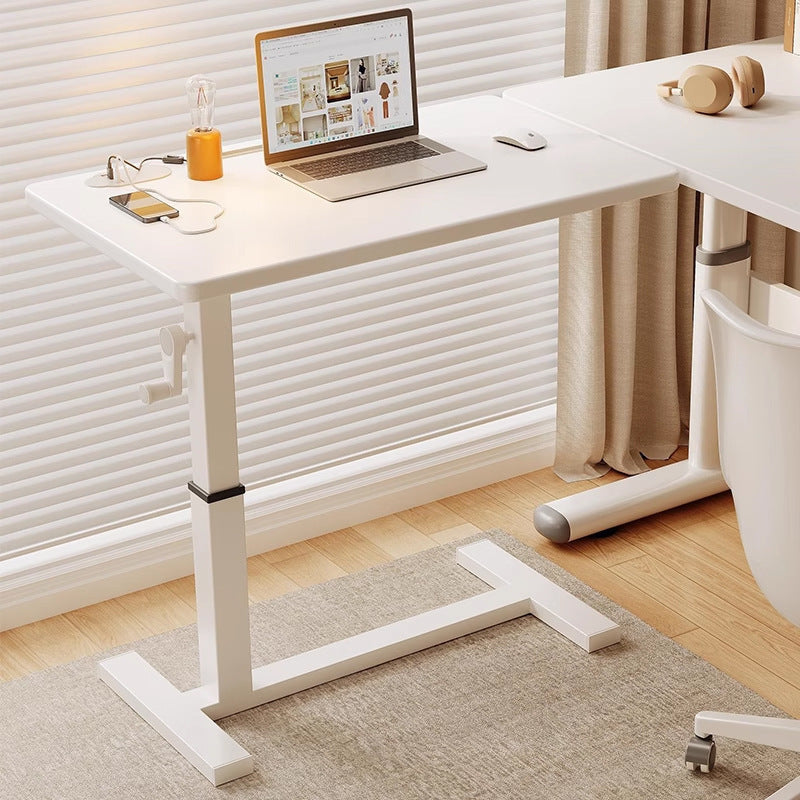 Movable Desk Extension Keyboard Tray Stand — foldable white