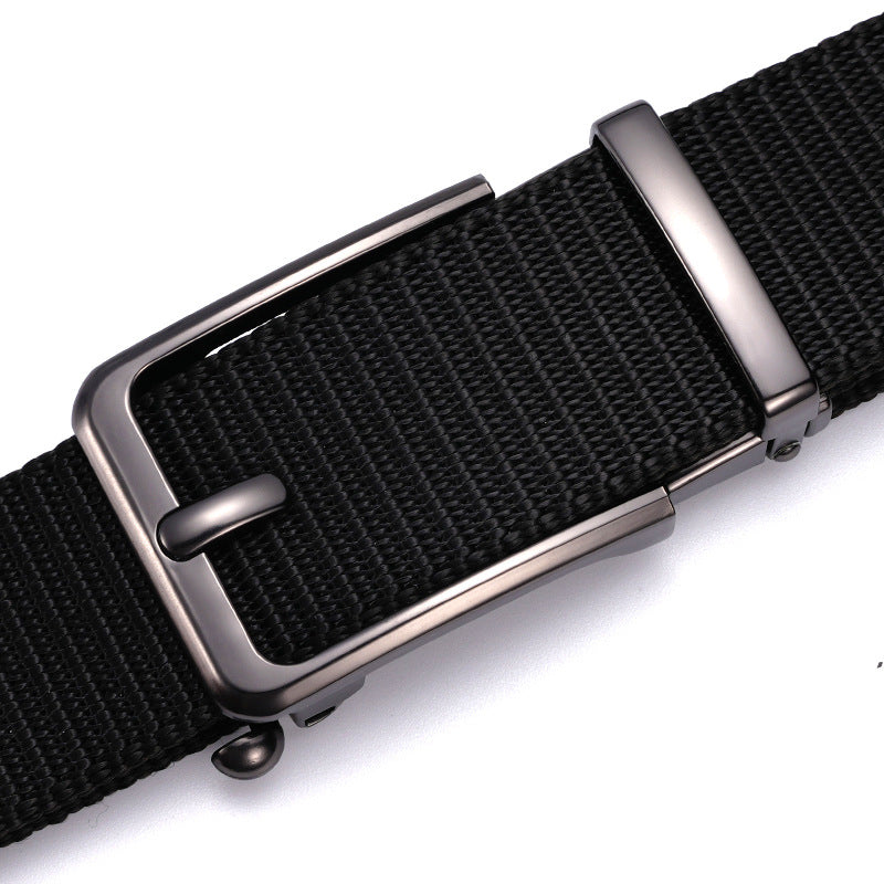Men’s Tactical Leather Automatic Buckle Belt