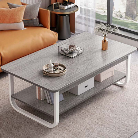 Modern Simple Small Sofa Coffee Table 2024 — morandi