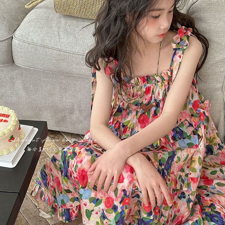 girls princess summer dress for casual and seasonal wear