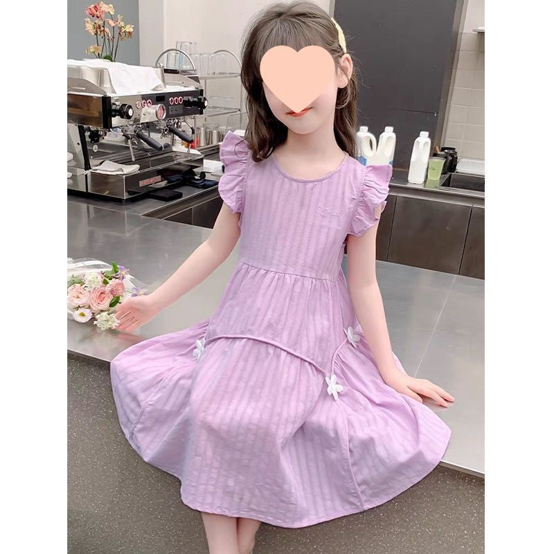 Girls K-Style Sleeveless A-Line Dress Summer 2024