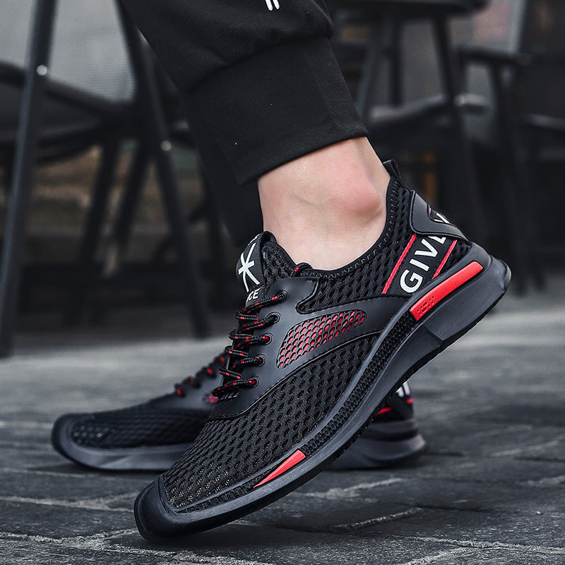 Men’s Breathable Dad Shoes Casual Lightweight Sneakers