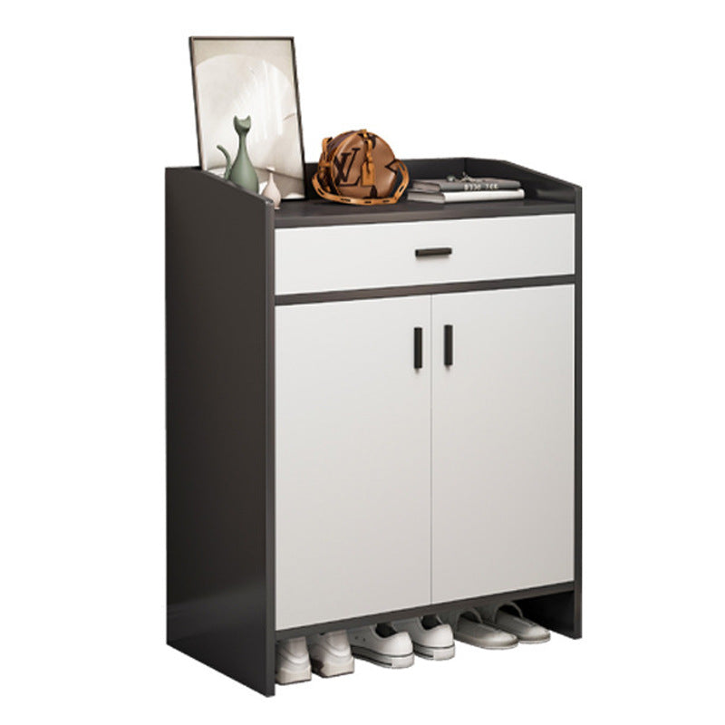 Space-Saving Entryway Shoe Cabinet with Large Storage