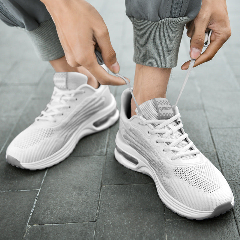 Men’s Spring Running Shoes Air Cushion Hollow Casual Sports