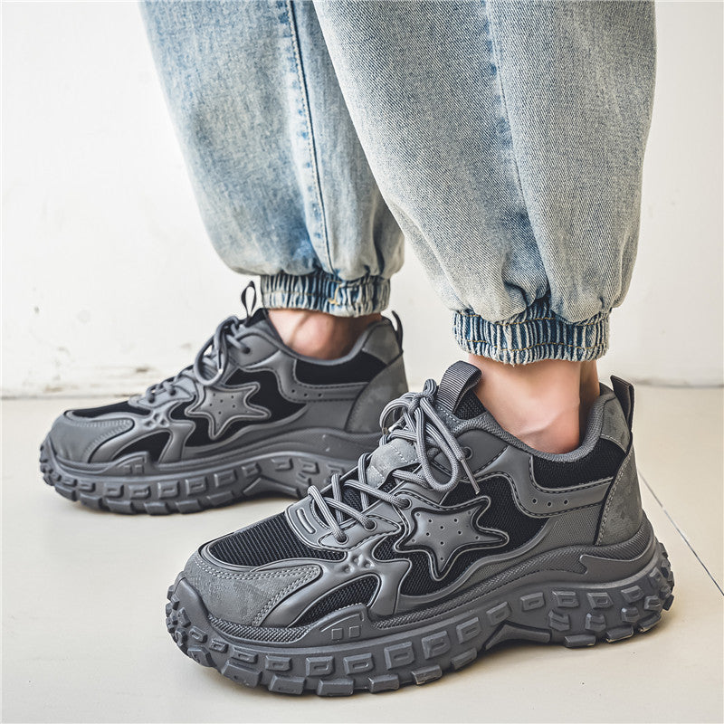 Men's Outdoor Dad Sneakers Breathable Anti-Slip Shoes