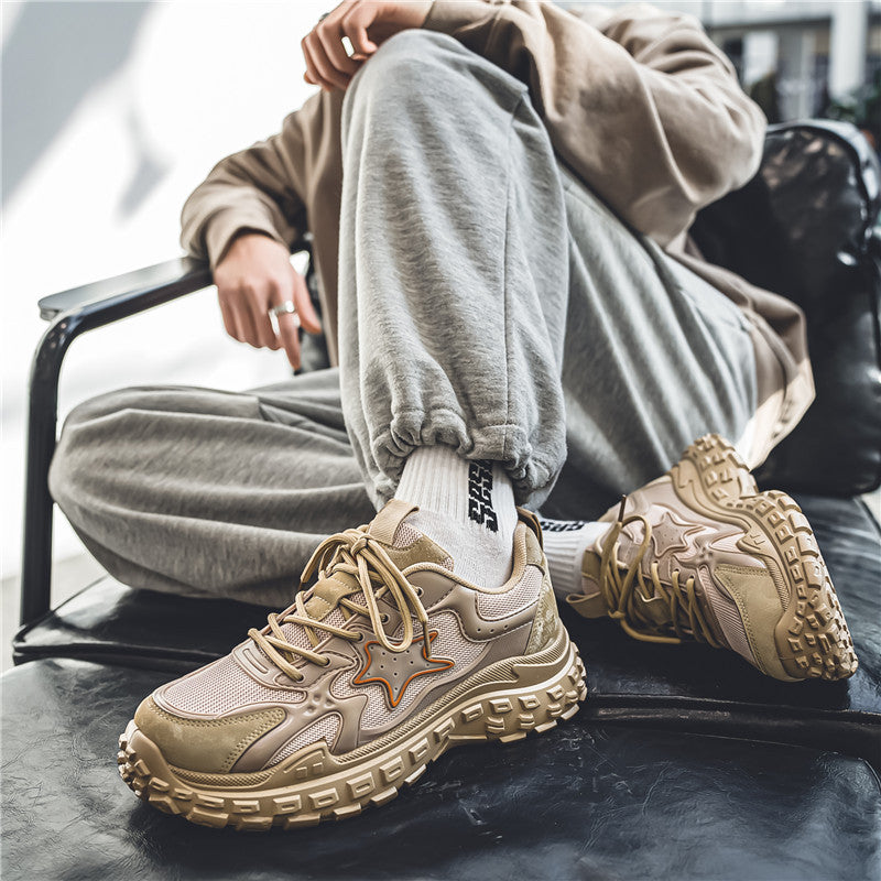 Men's Outdoor Dad Sneakers Breathable Anti-Slip Shoes