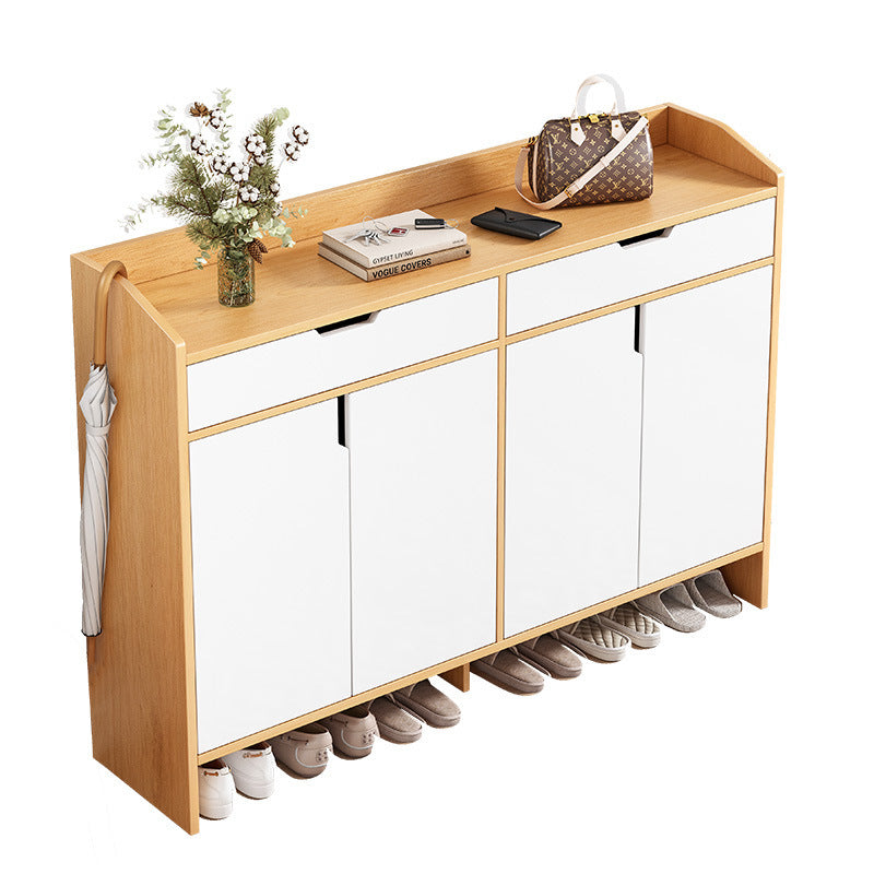 Nordic Large Capacity Entryway Shoe Cabinet with Doors