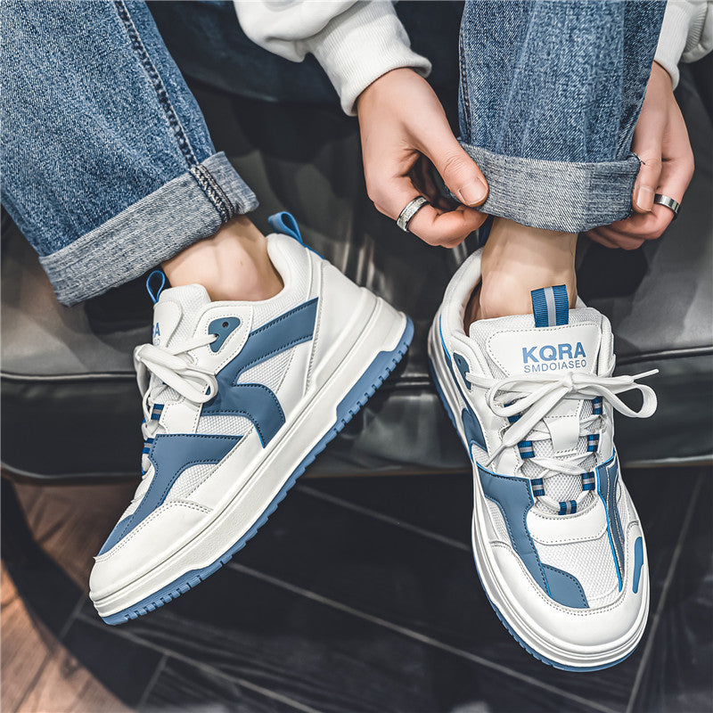 Men’s Korean Style Low Top Casual Sneakers Four Seasons Shoes