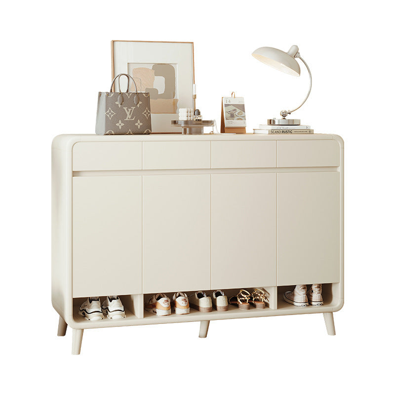 No-Installation Wall-Adjacent Entryway Shoe Cabinet