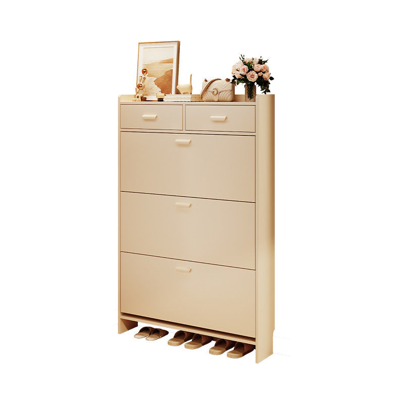Ultra-Thin Narrow Wall Shoe Cabinet Entryway Storage