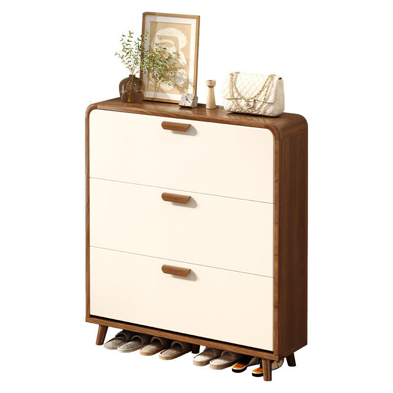 Ultra-Narrow Entryway Flip Shoe Cabinet Storage Rack