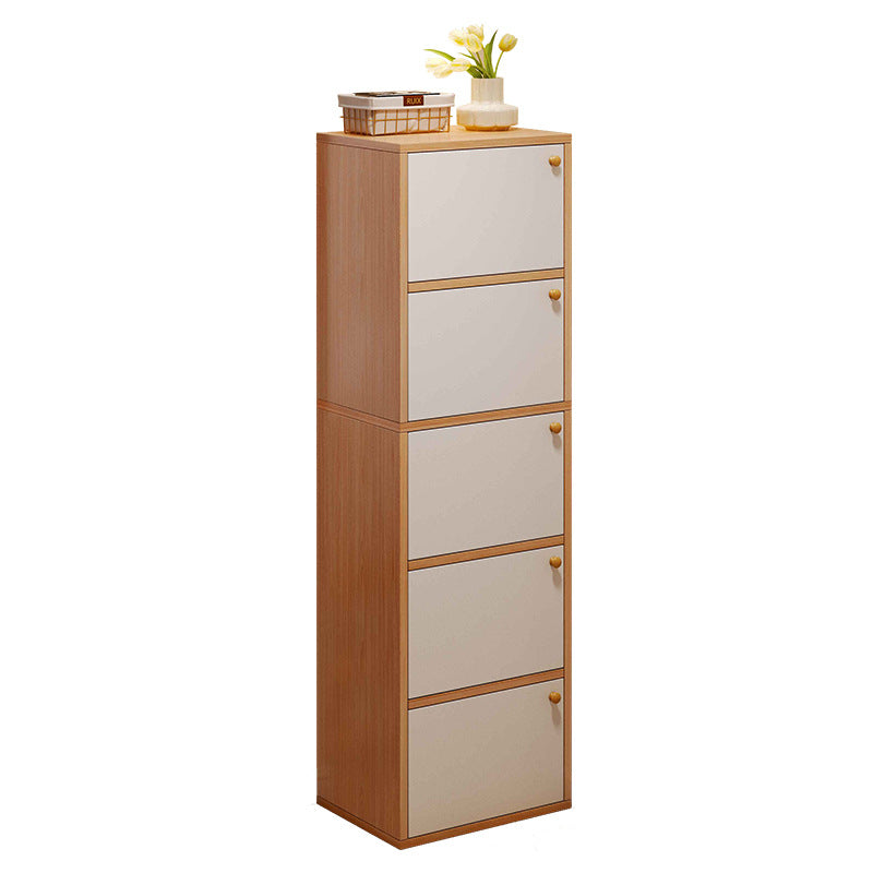 Narrow Vertical Dustproof Shoe Cabinet Storage Locker