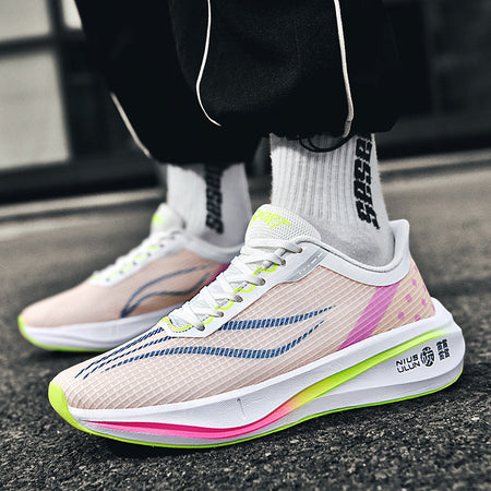 Couple Running Shoes Lightweight Shock Absorb Mesh