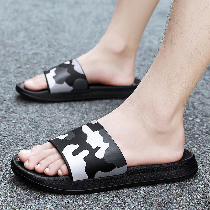 Men’s Summer EVA Soft Slippers Anti-Slip Beach Slides